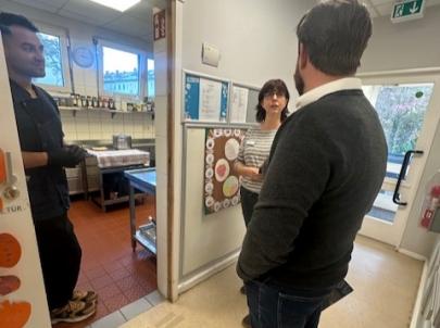 Kieztour mit Stadtrat für Jugend und Gesundheit, Simon Hertel