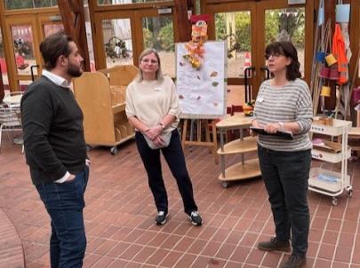 Kieztour mit Stadtrat für Jugend und Gesundheit, Simon Hertel