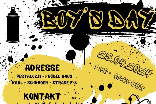 Boysday 25.4.2024