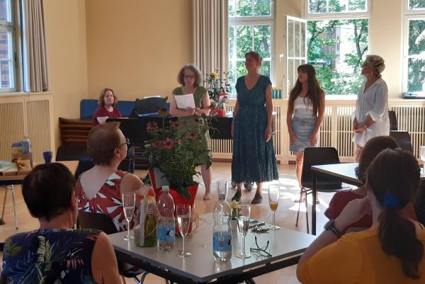 Abschluss und Abschied