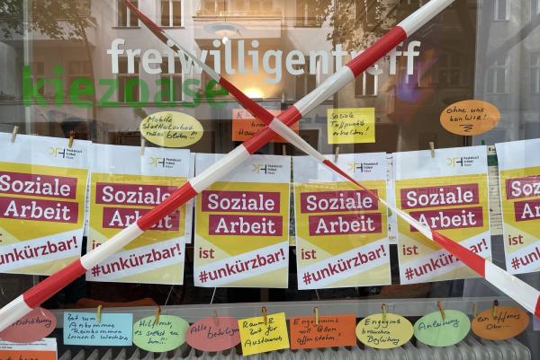 Soziale Arbeit ist unkürzbar - Kiezoase