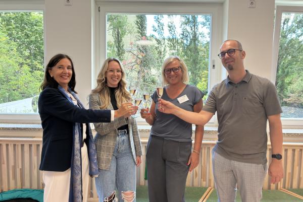 Wiedereröffnungsfeier Kita Schillerstraße