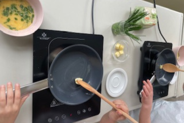 Kochen in der Ellen Key Schule 