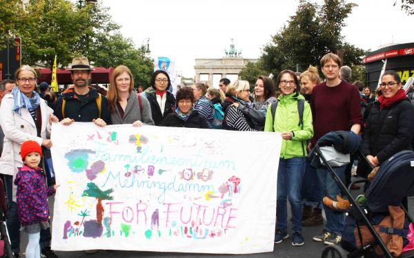 Fridays For Future - Familienzentrum Mehringdamm Pestalozzi-Fröbel-Haus Berlin 2019