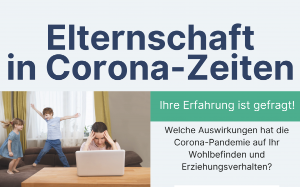 Umfrage zu Elternschaft in Corona-Zeiten