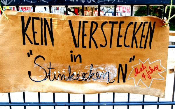 Kein Verstecken in Stinkeecken