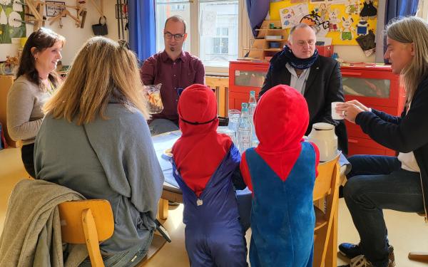 Kiezspaziergang mit dem Bezirksstadtrat 8