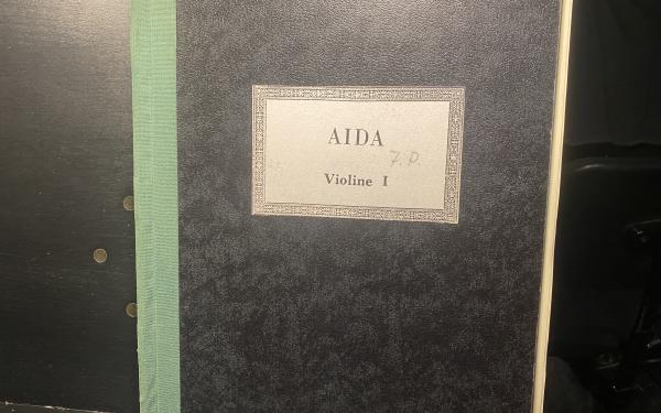 Aida erste Geige