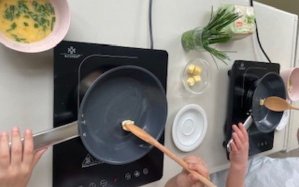 Kochen in der Ellen Key Schule 